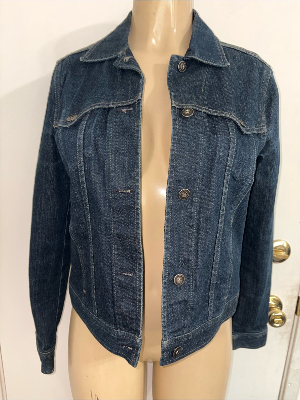 Theory Women’s Stretch Denim Jacket Size M